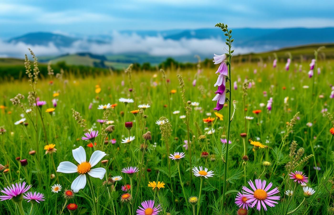 Irish wildflower meadow